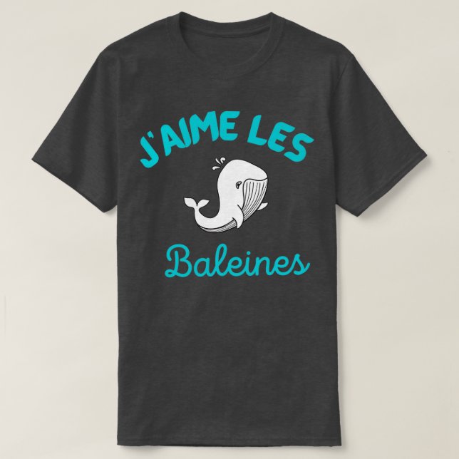 Whale t T-Shirt (Design Front)