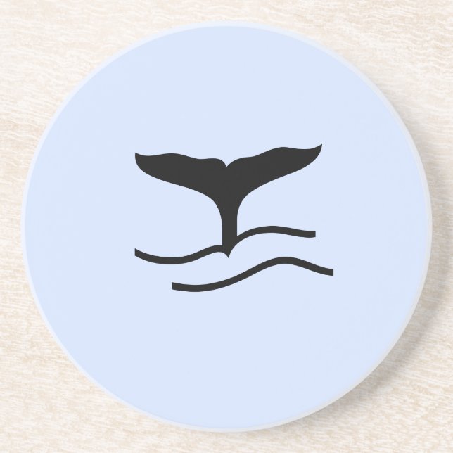 Whale Tail Coaster (Front)