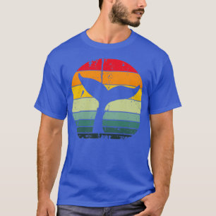 Whale Tail Orca Family Vintage Retro Killer Whale  T-Shirt