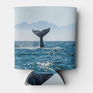 Whale Tail Seascape: Dramatic Water. Can Cooler
