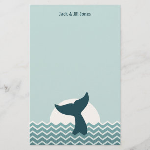 Whale Tail Stationery