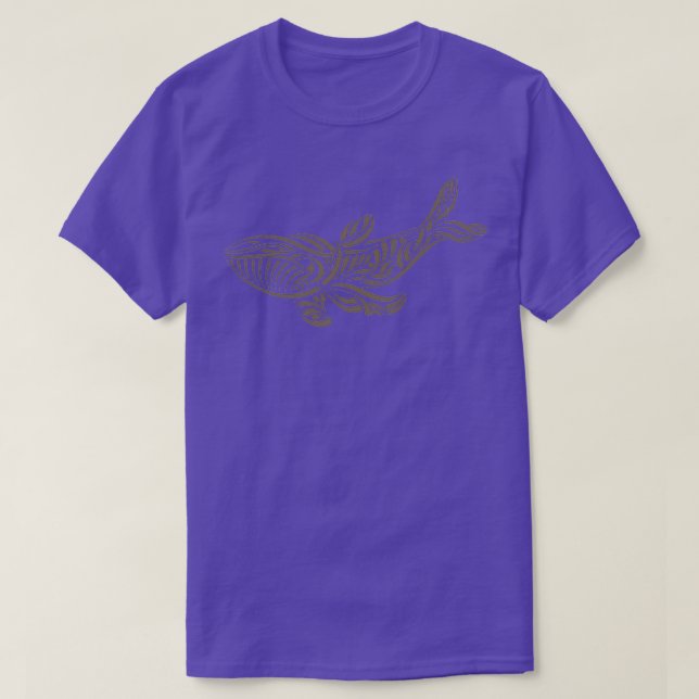 whale tattoo T-Shirt (Design Front)