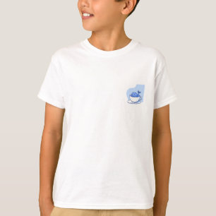 Whale Teacup Splash Kids T-Shirt