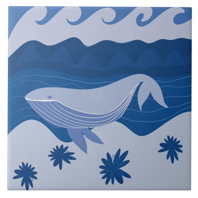 Whale Tile (Front)