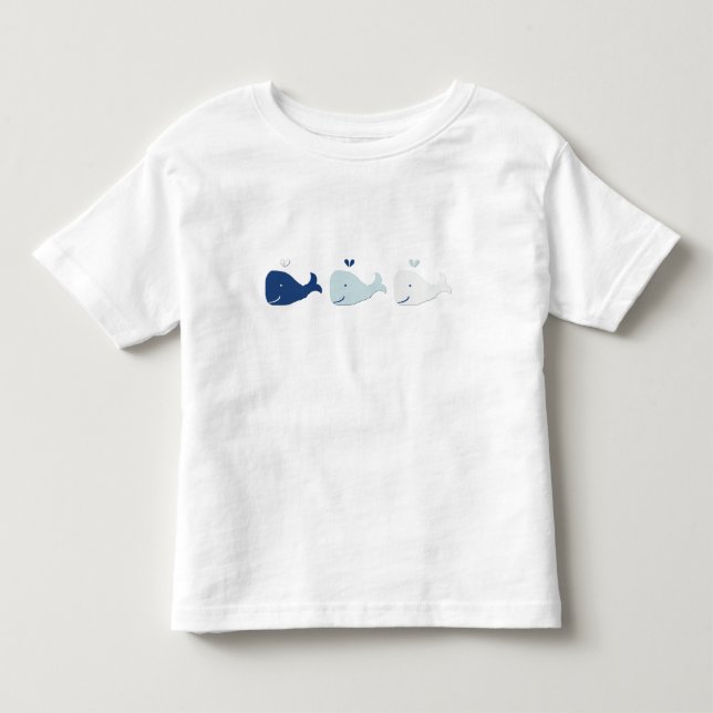 Whale Toddler T-shirt (Front)