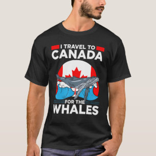 Whale Watching For Nature Enthusiast Wildlife  Tou T-Shirt
