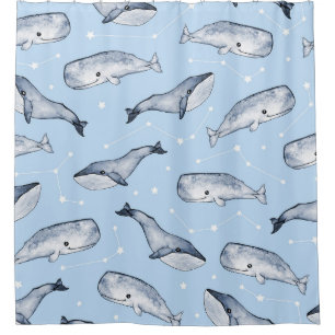 Whale Wonders: Watercolor Starry Sky