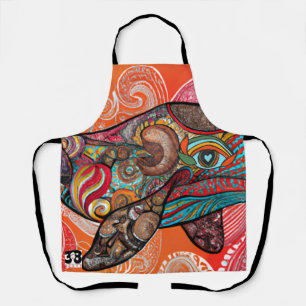 Whale Wow Apron