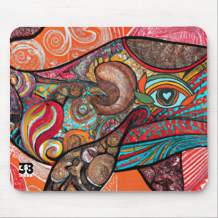 Whale Wow Mouse Pad