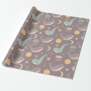 Whale Wrapping Paper