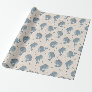 Whale Wrapping Paper