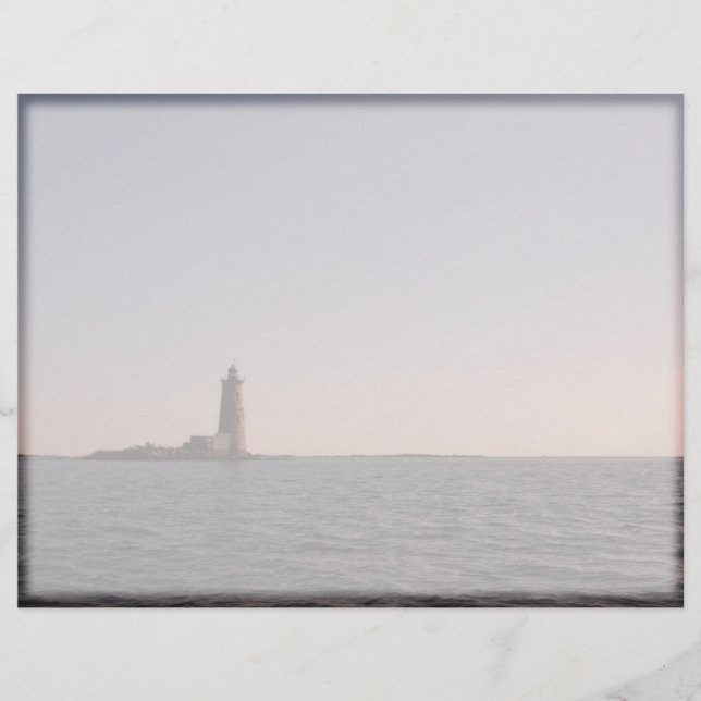 Whaleback Lighthouse Letterhead (Front)