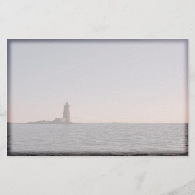 Whaleback Lighthouse Stationery (Front)