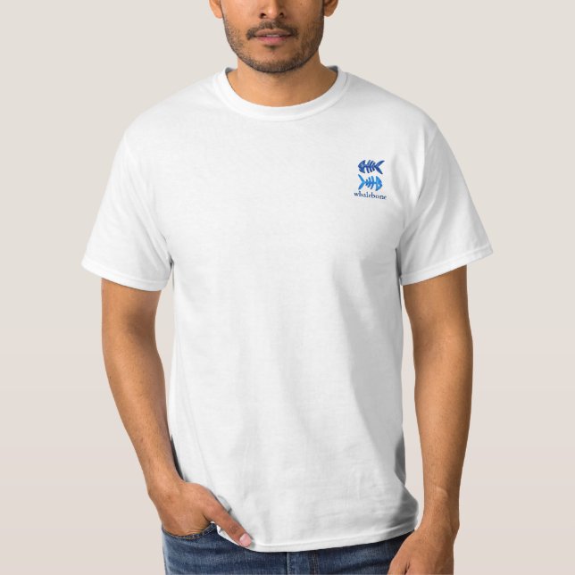 Whalebone T Shirt - small logo (Front)