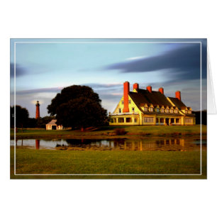 Whalehead Club And  Light