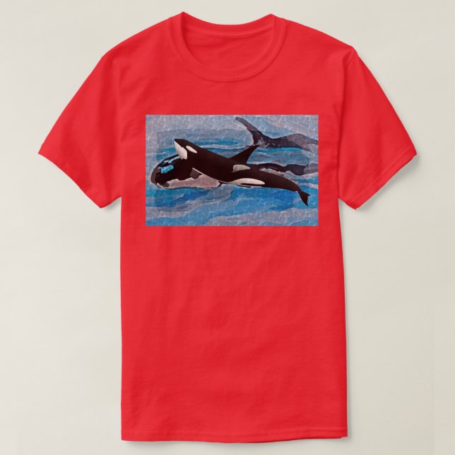 Whales 23 T-Shirt (Design Front)