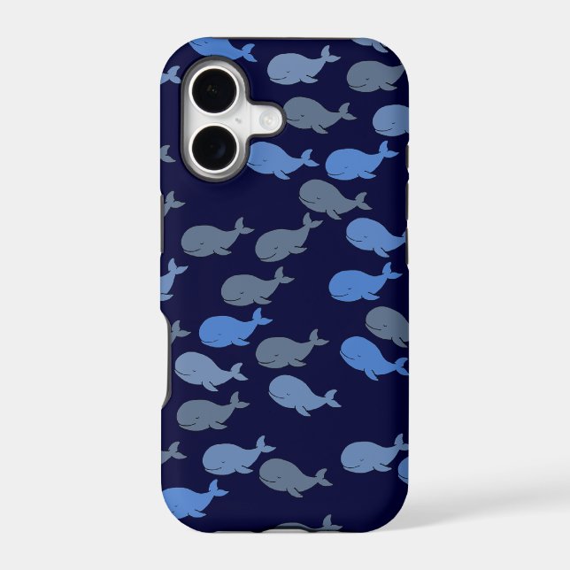 whales awesome pattern (Back)
