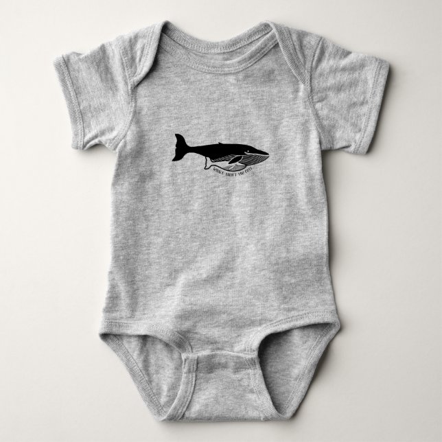 Whales! Baby Bodysuit (Front)