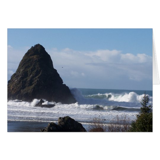 Whales Head Rock Card