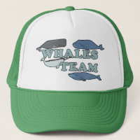 Whales Team Environmental Whale Lover Green