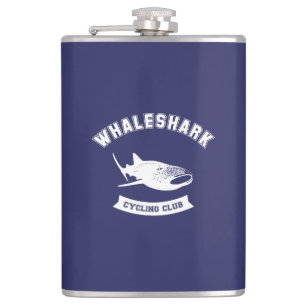Whaleshark Cycling Club Hip Flask