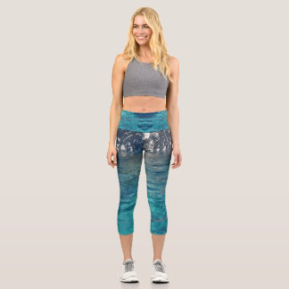 Whalesized High Wasted Women's Capris