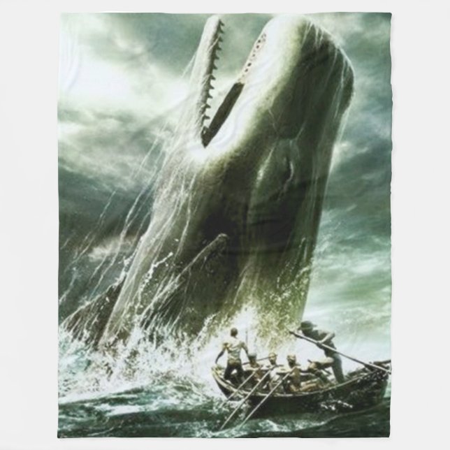 WHALING Fleece Blanket (Front)