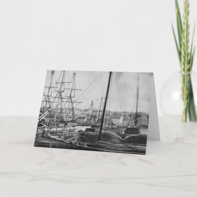Whaling Port, New Bedford Card (Front)