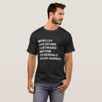 Whalley, Guildford, Fleetwood, Surrey