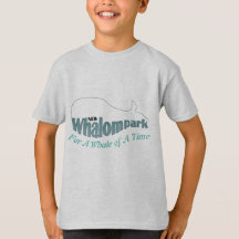 Whalom Park Classic Whale Kids T-shirt