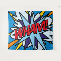 WHAM Cool  Comic Book Pop Art Typography