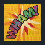 WHAM Fun Retro Comic Book Pop Art<br><div class="desc">A fun, cool and trendy retro comic book pop art-inspired design that puts the wham, zap, pow into your day. The perfect gift for superheroes, your friends, family or as a treat to yourself. Designed by ComicBookPop© at www.zazzle.com/comicbookpop*</div>