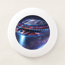 Frisbee Galaxie UFO Rétro