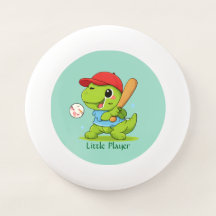 Illustration de sport de dinosaure de baseball mig