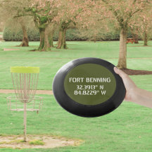 Longitude de la latitude de Fort Benning