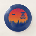 Vintage Disk Golf Frolf Frisbee Player Retro