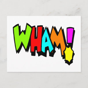 Wham! Postcard