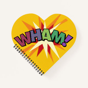 WHAM POW Fun Retro Comic Book