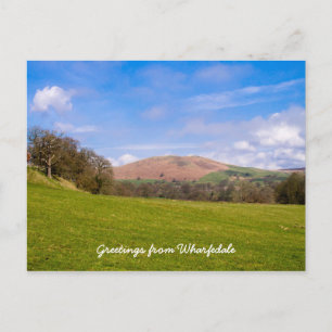 Wharfedale scenery postcard