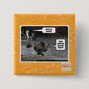 whassup, George? 2 Inch Square Button
