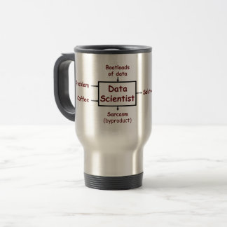 What a data scientist really does travel mug