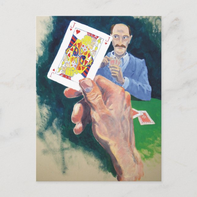 What a dirty trick postcard (Front)