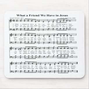 WHAT A FRIEND -MOUSEPAD MOUSE PAD