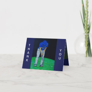 WHAT A GREAT ROUND THANK YOU CARD