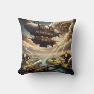What A Long Strange Trip Throw Pillow