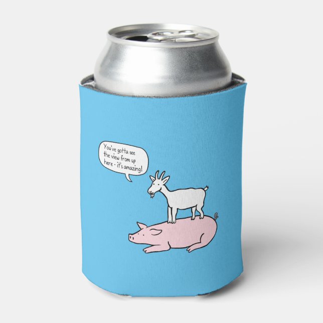 What a View Can Cooler (Can Front)