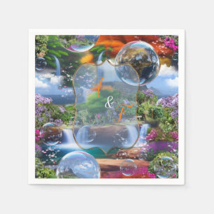 What a Wonderful World I live in Napkin