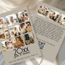 What a Year 12 Photo Text QR Code Personalized