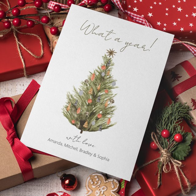 What A Year!| Christmas Holiday Card (Creator Uploaded)