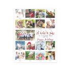 What A Year Photo Collage Captions Year in Review